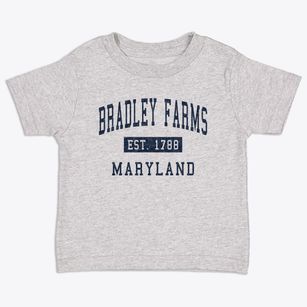 Bradley Farms Maryland Classic Established Toddler T-Shirt