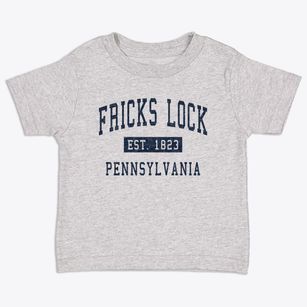 Fricks Lock Pennsylvania Classic Established Toddler T-Shirt