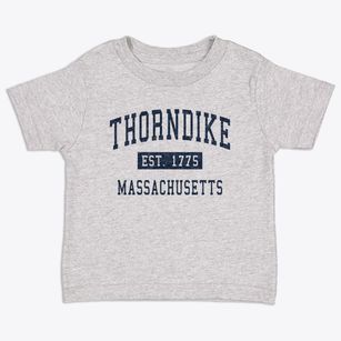 Thorndike Massachusetts Classic Established Toddler T-Shirt