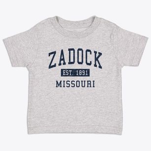 Zadock Missouri Classic Established Toddler T-Shirt