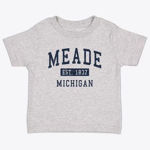 Meade Michigan Classic Established Toddler T-Shirt