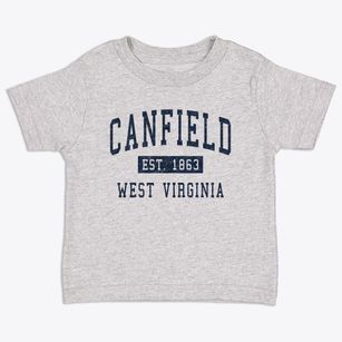 Canfield West Virginia Classic Established Toddler T-Shirt