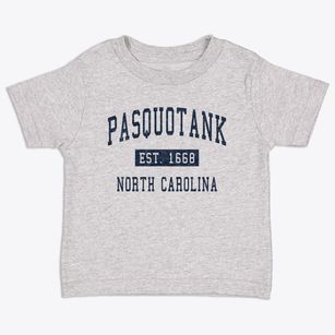 Pasquotank North Carolina Classic Established Toddler T-Shirt