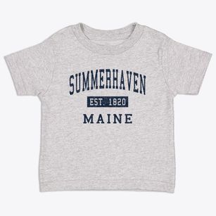 Summerhaven Maine Classic Established Toddler T-Shirt