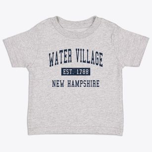 Water Village New Hampshire Classic Established Toddler T-Shirt