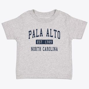 Pala Alto North Carolina Classic Established Toddler T-Shirt
