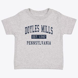 Doyles Mills Pennsylvania Classic Established Toddler T-Shirt