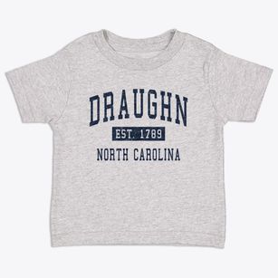 Draughn North Carolina Classic Established Toddler T-Shirt