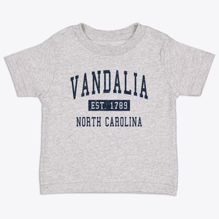 Vandalia North Carolina Classic Established Toddler T-Shirt
