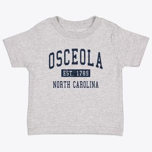 Osceola North Carolina Classic Established Toddler T-Shirt