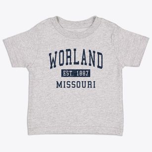 Worland Missouri Classic Established Toddler T-Shirt