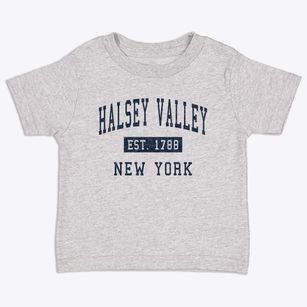 Halsey Valley New York Classic Established Toddler T-Shirt