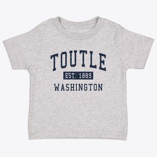 Toutle Washington Classic Established Toddler T-Shirt