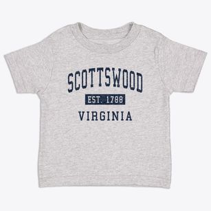 Scottswood Virginia Classic Established Toddler T-Shirt