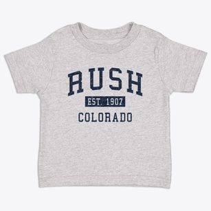 Rush Colorado Classic Established Toddler T-Shirt