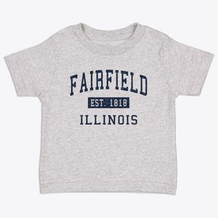 Fairfield Illinois Classic Established Toddler T-Shirt
