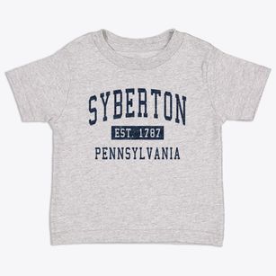 Syberton Pennsylvania Classic Established Toddler T-Shirt