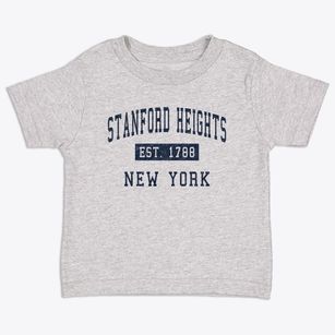 Stanford Heights New York Classic Established Toddler T-Shirt