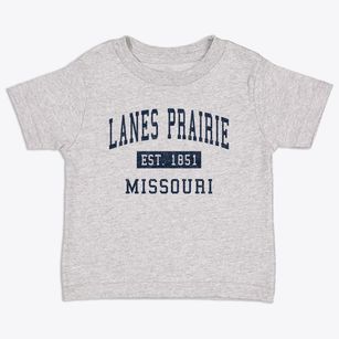 Lanes Prairie Missouri Classic Established Toddler T-Shirt
