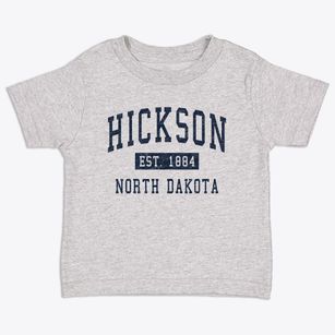 Hickson North Dakota Classic Established Toddler T-Shirt