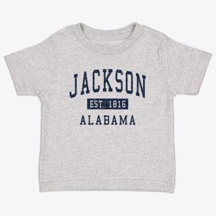 Jackson Alabama Classic Established Toddler T-Shirt