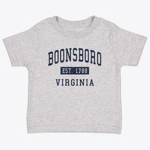 Boonsboro Virginia Classic Established Toddler T-Shirt
