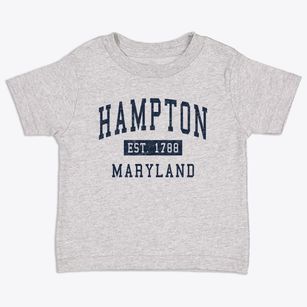 Hampton Maryland Classic Established Toddler T-Shirt