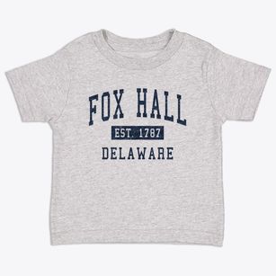 Fox Hall Delaware Classic Established Toddler T-Shirt