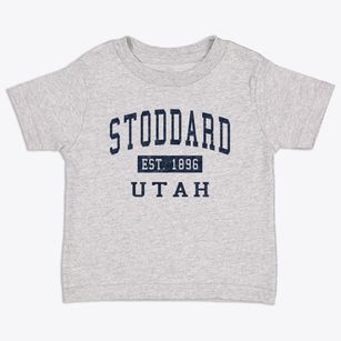 Stoddard Utah Classic Established Toddler T-Shirt