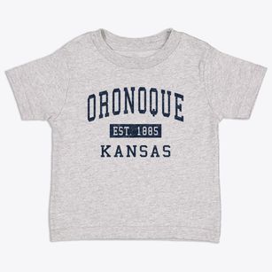 Oronoque Kansas Classic Established Toddler T-Shirt