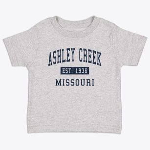 Ashley Creek Missouri Classic Established Toddler T-Shirt