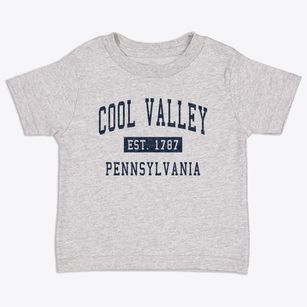Cool Valley Pennsylvania Classic Established Toddler T-Shirt