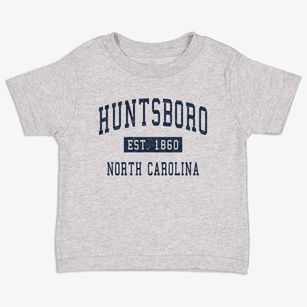 Huntsboro North Carolina Classic Established Toddler T-Shirt