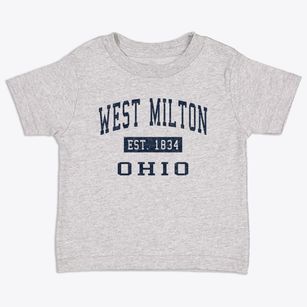 West Milton Ohio Classic Established Toddler T-Shirt