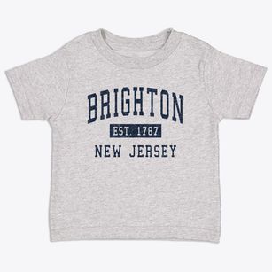 Brighton New Jersey Classic Established Toddler T-Shirt