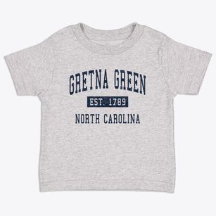Gretna Green North Carolina Classic Established Toddler T-Shirt