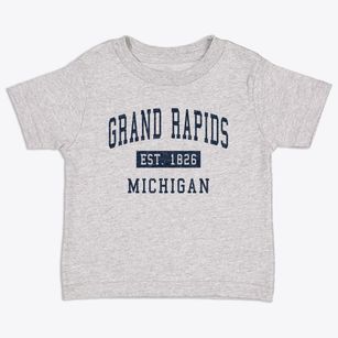 Grand Rapids Michigan Classic Established Toddler T-Shirt