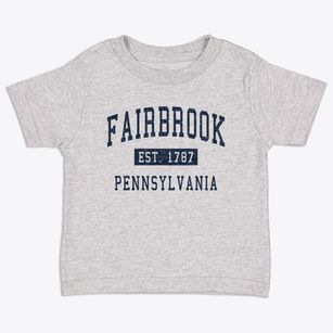 Fairbrook Pennsylvania Classic Established Toddler T-Shirt