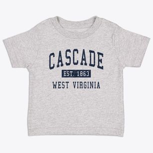 Cascade West Virginia Classic Established Toddler T-Shirt