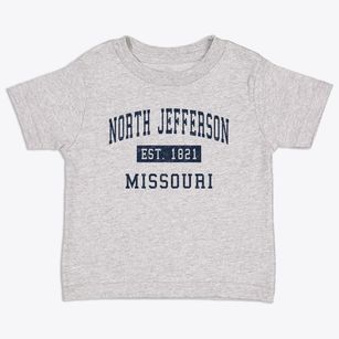 North Jefferson Missouri Classic Established Toddler T-Shirt