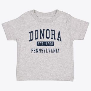 Donora Pennsylvania Classic Established Toddler T-Shirt