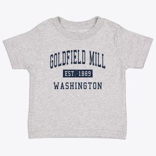 Goldfield Mill Washington Classic Established Toddler T-Shirt