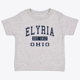 Elyria Ohio Classic Established Toddler T-Shirt