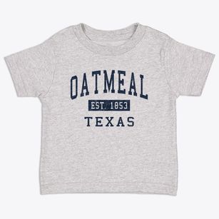 Oatmeal Texas Classic Established Toddler T-Shirt