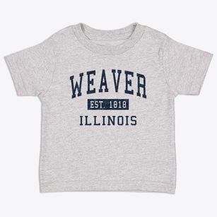 Weaver Illinois Classic Established Toddler T-Shirt