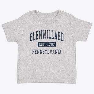 Glenwillard Pennsylvania Classic Established Toddler T-Shirt