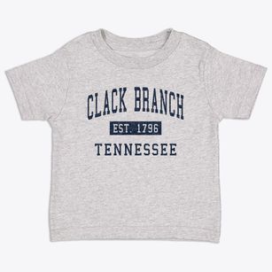 Clack Branch Tennessee Classic Established Toddler T-Shirt