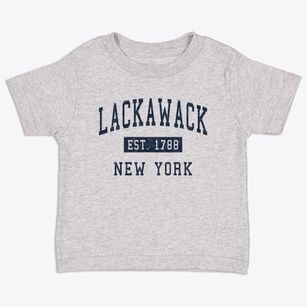 Lackawack New York Classic Established Toddler T-Shirt