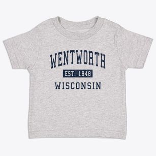 Wentworth Wisconsin Classic Established Toddler T-Shirt