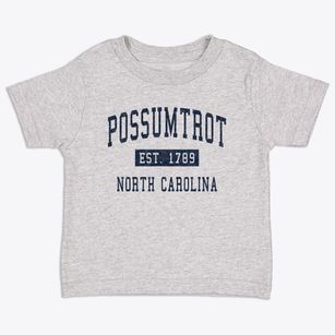 Possumtrot North Carolina Classic Established Toddler T-Shirt